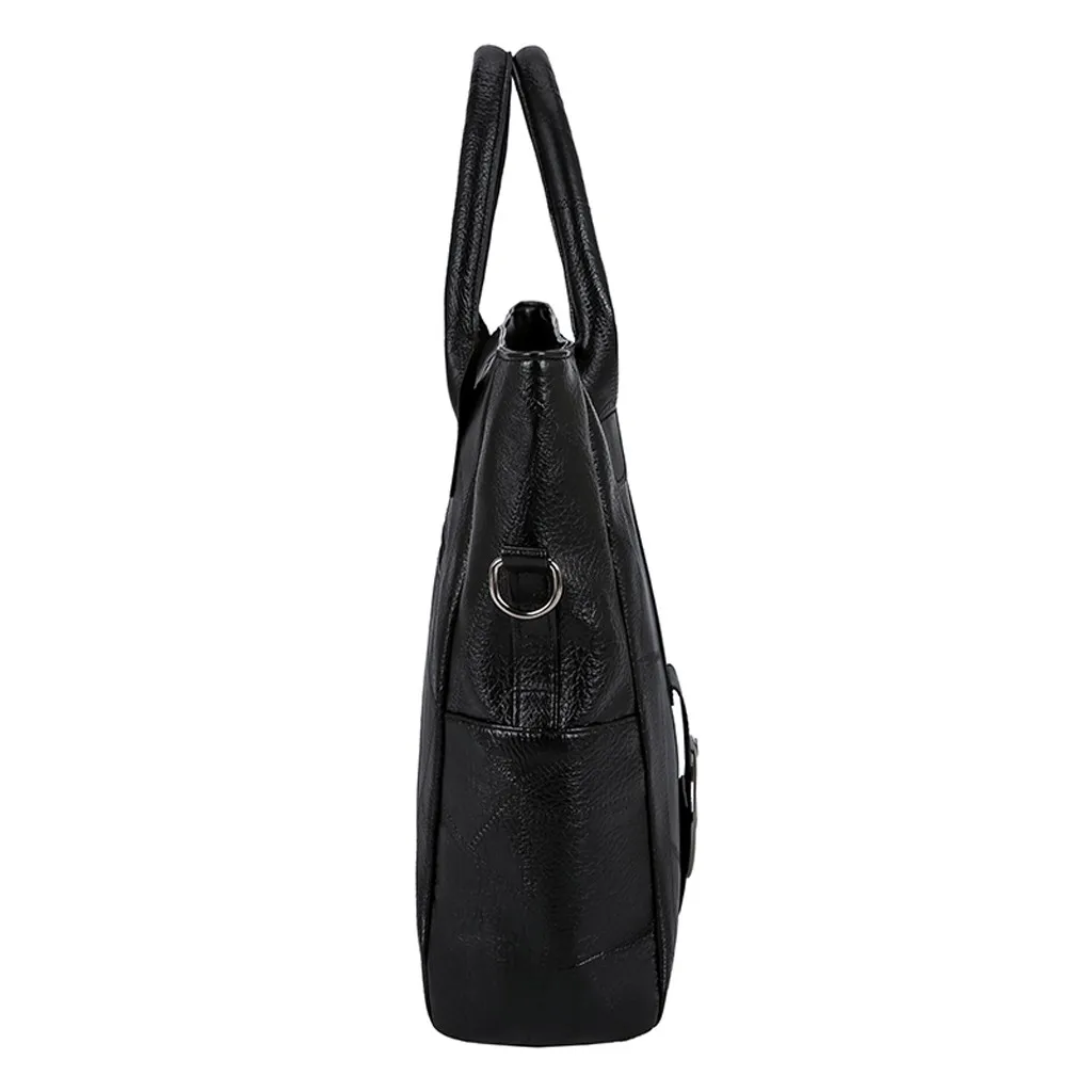 Винтажная модная женская однотонная сумка из искусственной кожи, сумка через плечо с текстурой, Большая вместительная кожаная сумка через плечо на молнии