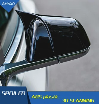

For Tesla Model3 2014-2019 Back Mirror Covers Reversing mirror case cover Look ABS 2PCS Cover paste Side Mirror Covers