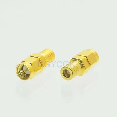DHL/EMS 100 pcs Conversion Adapter SMA male M to SMB female F connector for Communication-h2