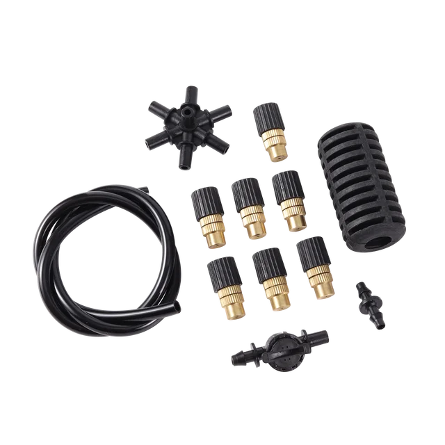 Kert Üvegházhatású Porlasztási Rendszer 4/5/6/7 Út Állítható Sárgaréz Permetező Készlet Park Botanikus Tereprendező Eszköz - Image 3