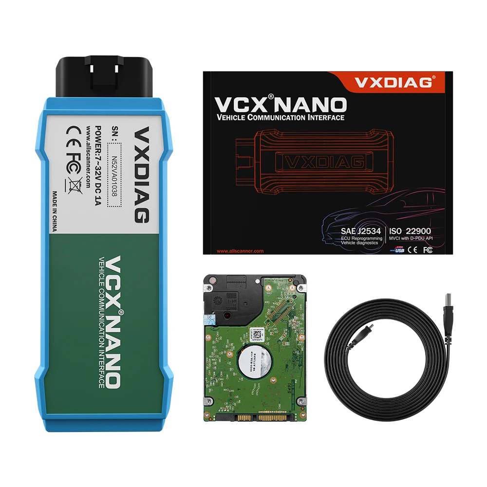 VXDIAG VCX NANO 6154 для ODIS V5.1.6 V5.1.5 V W OBD2 WIFI автомобильный диагностический инструмент