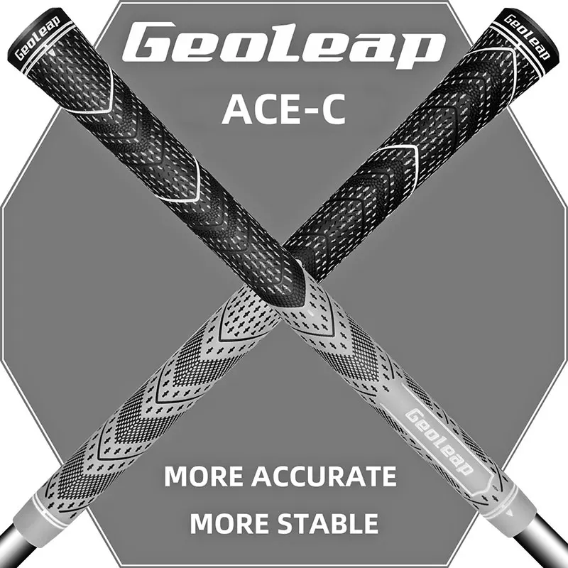 Geoleap 2019 new Golf Grips Multi Compound Cord Rubber Golf  Club Grips  10pcs/lot standard 8 colors free shipping