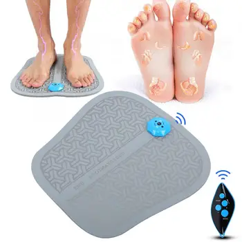 

Massage Electric Remote Control EMS Foot Massage Pain Relief Pad Feet Muscle Stimulator Cushion Massagem