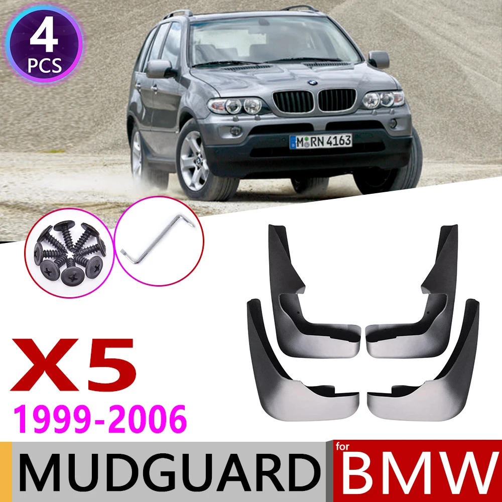 Флэш брызговики для BMW X5 E53 1999 ~ 2006|Наклейки на автомобиль| |