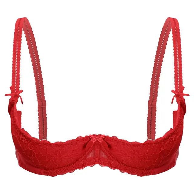 Womens Lingerie Cup Bra Top Push Up Underwire Lace Erotic Sexy Hot Brassiere Adjustable Strap Sponge Padded Underwear - AliExpress
