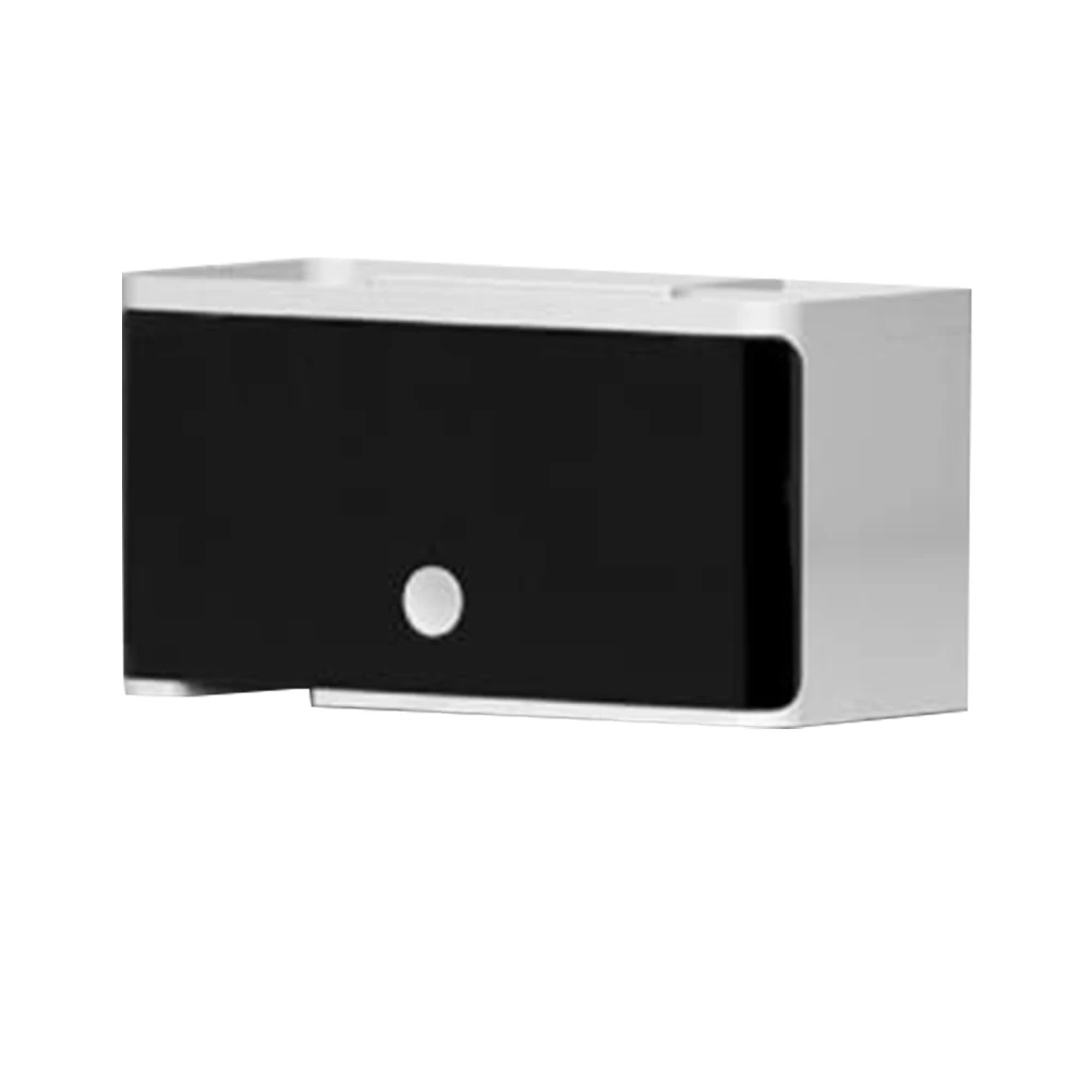 Multifunctional Hair Dryer Holder Punch Free Bathroom Storage Rack Kitchen Storage Shelf for Home Hotel(Black