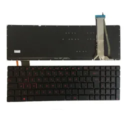Teclado checo con retroiluminación para ordenador portátil, accesorio para ASUS N551, N551J, N551JB, N551JK, N551JM, N551JQ, CZ