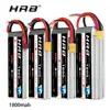 HRB RC Lipo Battery 1800mAh 7.4V 11.1V 14.8V 18.5V 22.2V Lipo 50C  For rc car rc boat Airplane Helicopter Trex 450 Airplane Boat ► Photo 1/6