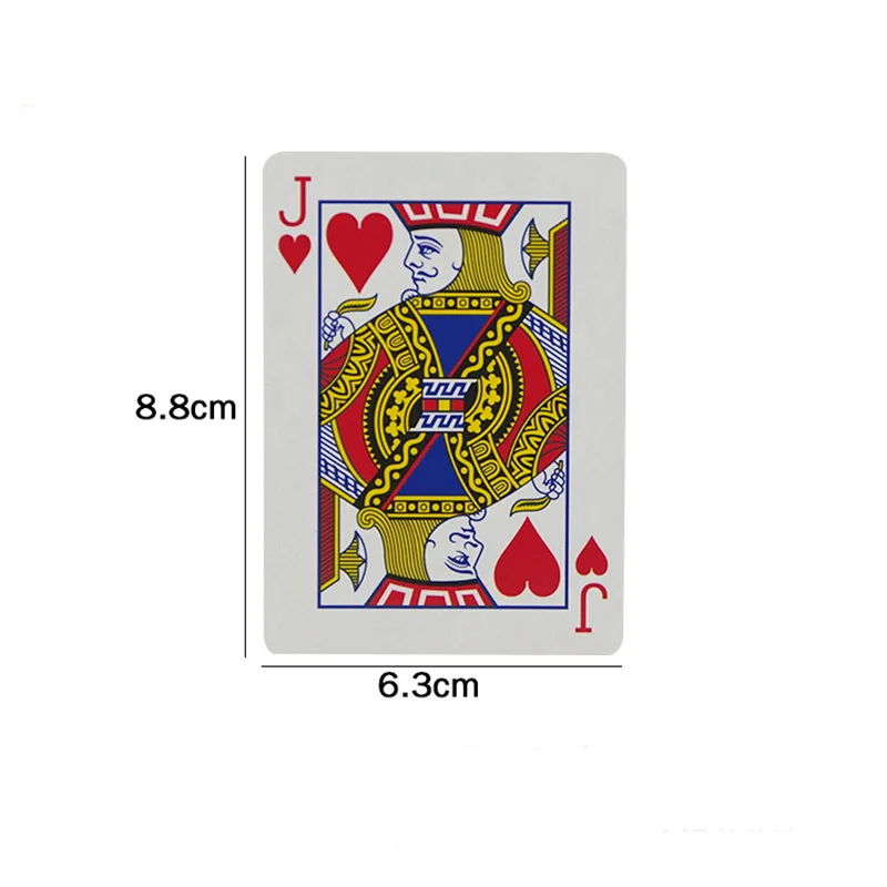 Изменения цвета карты волшебные фокусы веселье крупным планом магические карты набор покер магический ментализм иллюзия, трюк, реквизит аксессуары маг