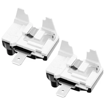 

10 Pcs Refrigerator Overload Protector Compressor Replacement Part Refrigerator Butterfly Protector Starter, 1/2HP
