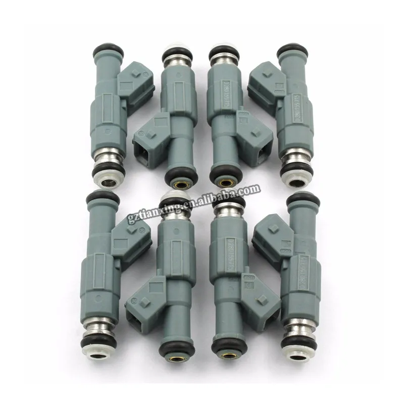 8 шт./лот 24LB 250cc топливный инжектор для Ford F250 F350 E250 Chevrolet Pontiac 0280155715 0280150947 0280150965