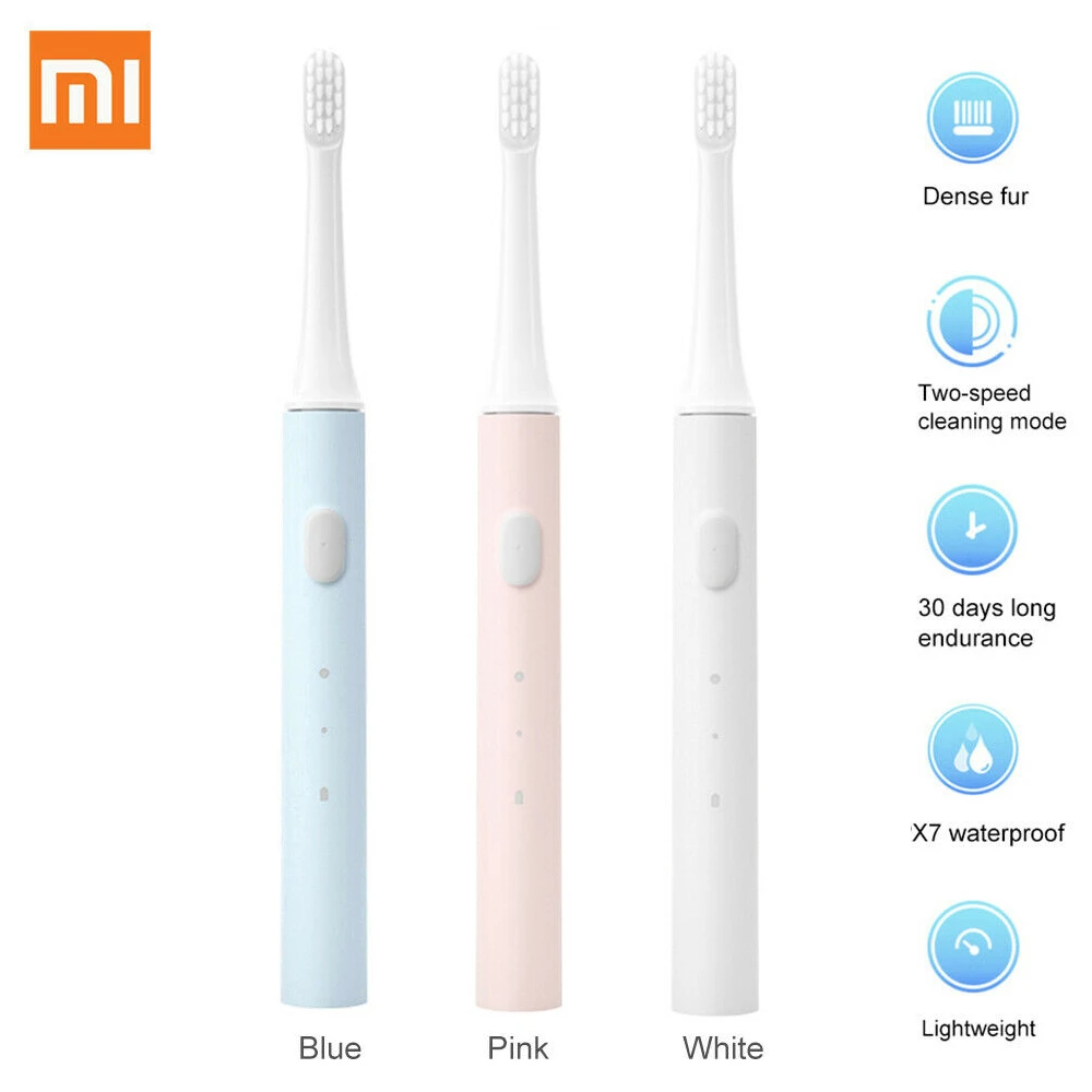 For Xiaomi Mijia T100 Mi Smart Electric Toothbrush 46g 2 Speed Xiaomi Sonic Toothbrush Whitening Oral Care Zone Tool new color For Xiaomi Mijia T100 Mi Smart Electric Toothbrush 46g 2 Speed Xiaomi Sonic Toothbrush Whitening Oral Care Zone Tool new color