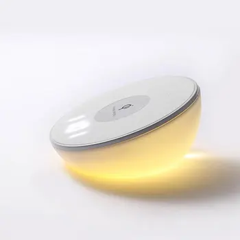 

Wireless Charger Desktop Lamp Alarm Clock Night LED Wireless Fast Charging for Samsung Galaxy S9 S8 for IPhonex 8plus IY218