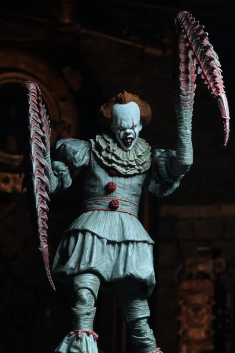Оригинальный светодиодный светильник NECA с 4 головками Стивен Кинг's It Ultimate Pennywise