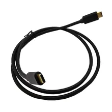 Ouro chapeado tipo c para tipo c cabo (3a) macho para homem 0.3m 0.6m 1m 1.8m