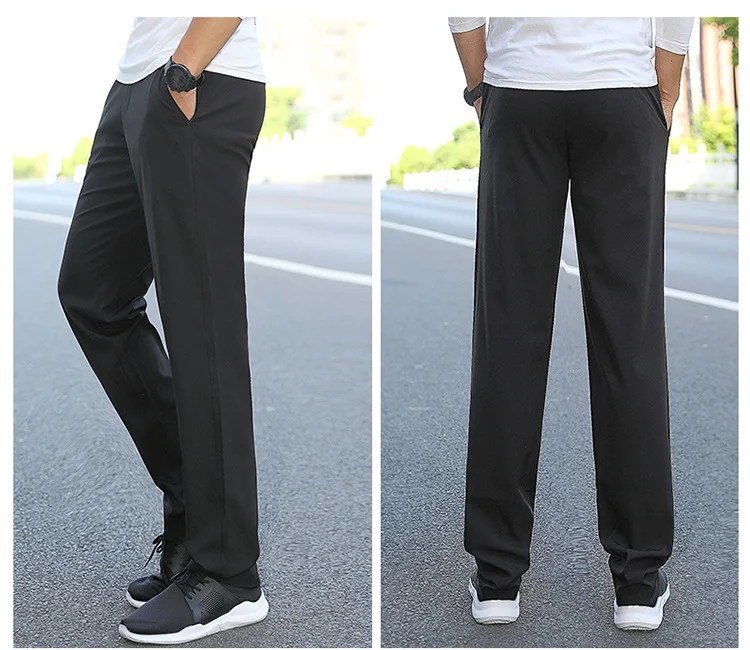 Pants Men Autumn And Winter Thick Dad Middle-Aged Fat Big Size Cargo Pants Men Jogger Streetwear Pants мужские брюки punk