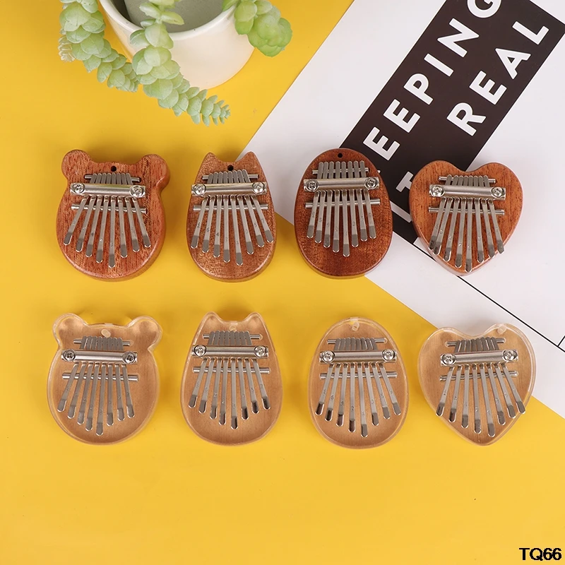 Пианино для большого пальца 8 тонов пианино пластина Kalimba мини инструменты