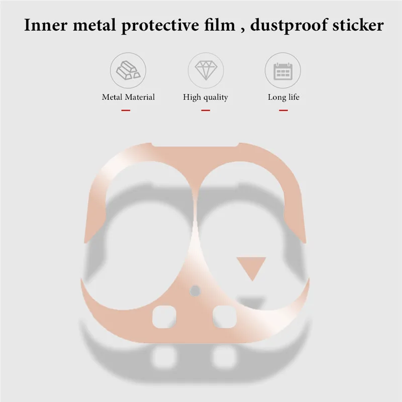 Metal Dust Guard for Samsung Galaxy Buds Live Case Cover Protection Sticker Skin Protecting for Buds Earphone Charging Box Cover (45)