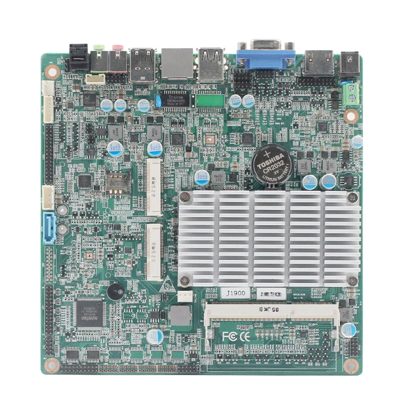 Мини-itx мини материнская плата 17*17 см интегрированная celeron J1900 1* DDR3 240 Разъем/6* USB2.0/6* COM/1* mSATA