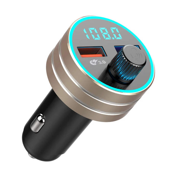 Автомобильный аудио mp3-плеер Bluetooth fm-передатчик с QC 3,0 Dual USB зарядное устройство VH99