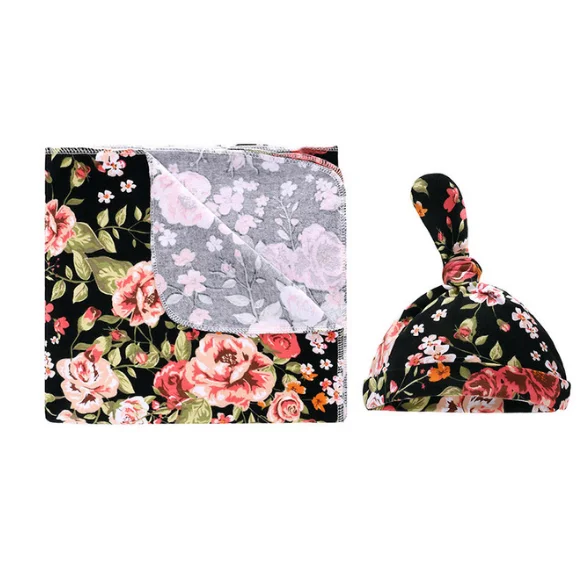 1 Комплект пеленок для новорожденных 0-6 месяцев(одеяло с шапочкой), детское одеяло и Пеленальное Одеяло, постельные принадлежности, спальный мешок - Цвет: Темный хаки
