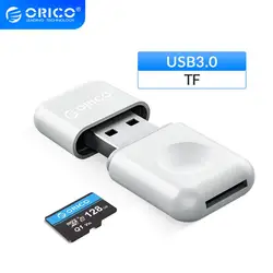 ORICO – Lecteur de carte mémoire Micro TF Flash sur port USB 3.0 Type C, accessoire compatible avec ordinateur portable, Macbook Pro, adaptateur OTG, 