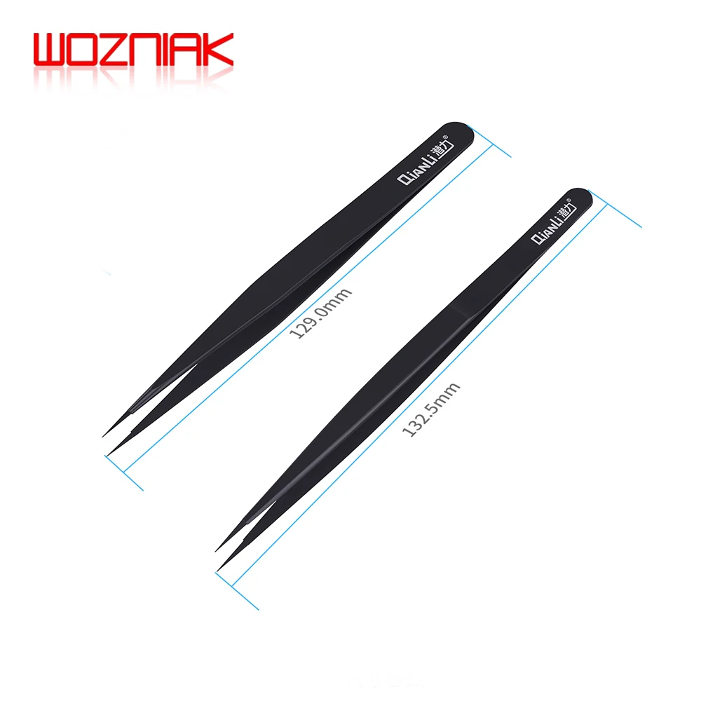 Qianli Tweezers iNeezy Manual Grinding Non-magnetic Stainless Tweezer BGA  Jumper Repair Precision Hot Tweezers Crafting - AliExpress