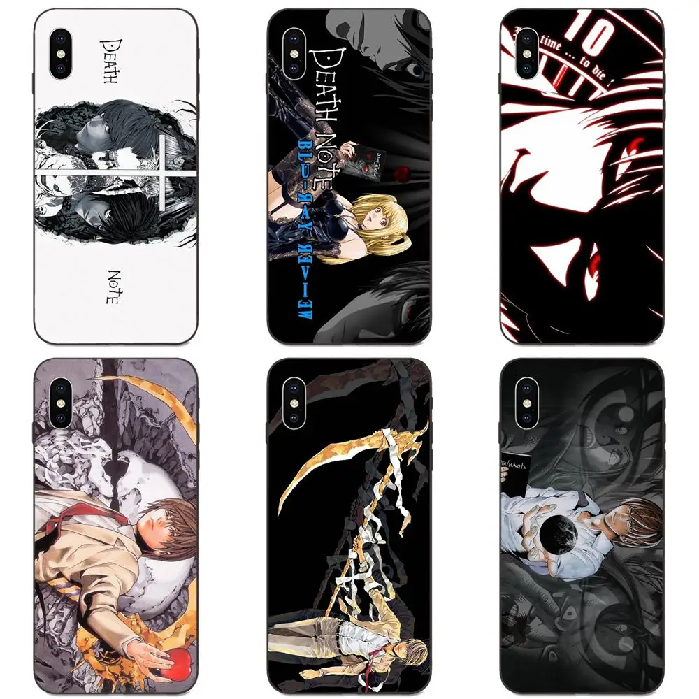 Manga Death Note для Apple iPhone 11 X XS Max XR Pro 4 4S 5 5S SE 6 6S 7 8 Plus Luxury|Чехлы-накладки| |