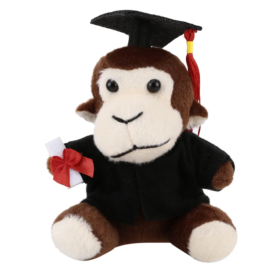 cartoon Plush Toy dog monkey Panda crocodile Animal Stuffed Toys Students Graduation Gift toy ornaments Christmas toys #A