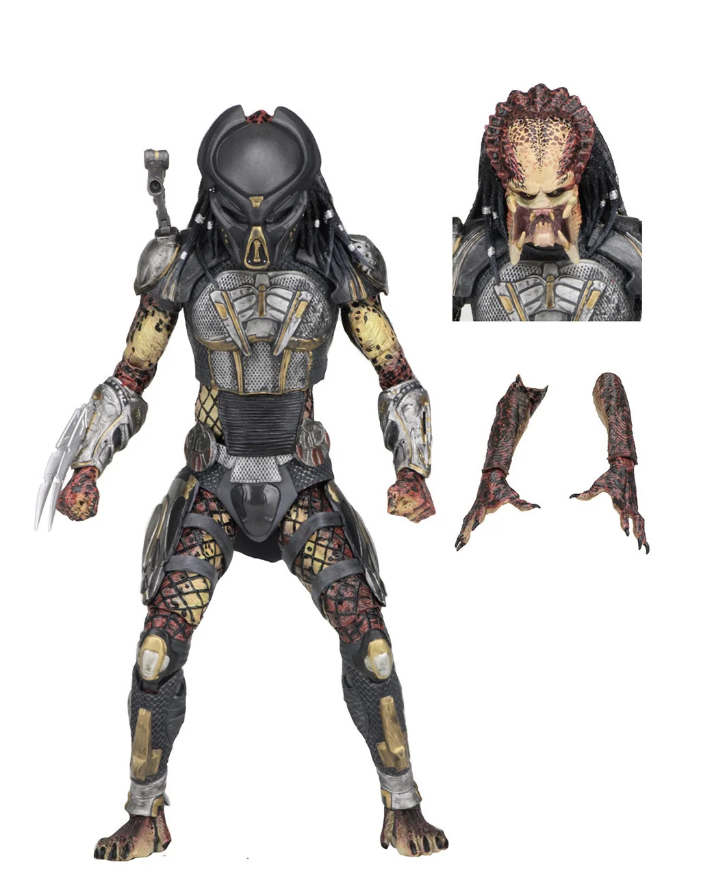 

Anime NECA Predator 2018 Movie Deluxe Edition Mobile Iron War Special Shape Model Garage Kit Decoration