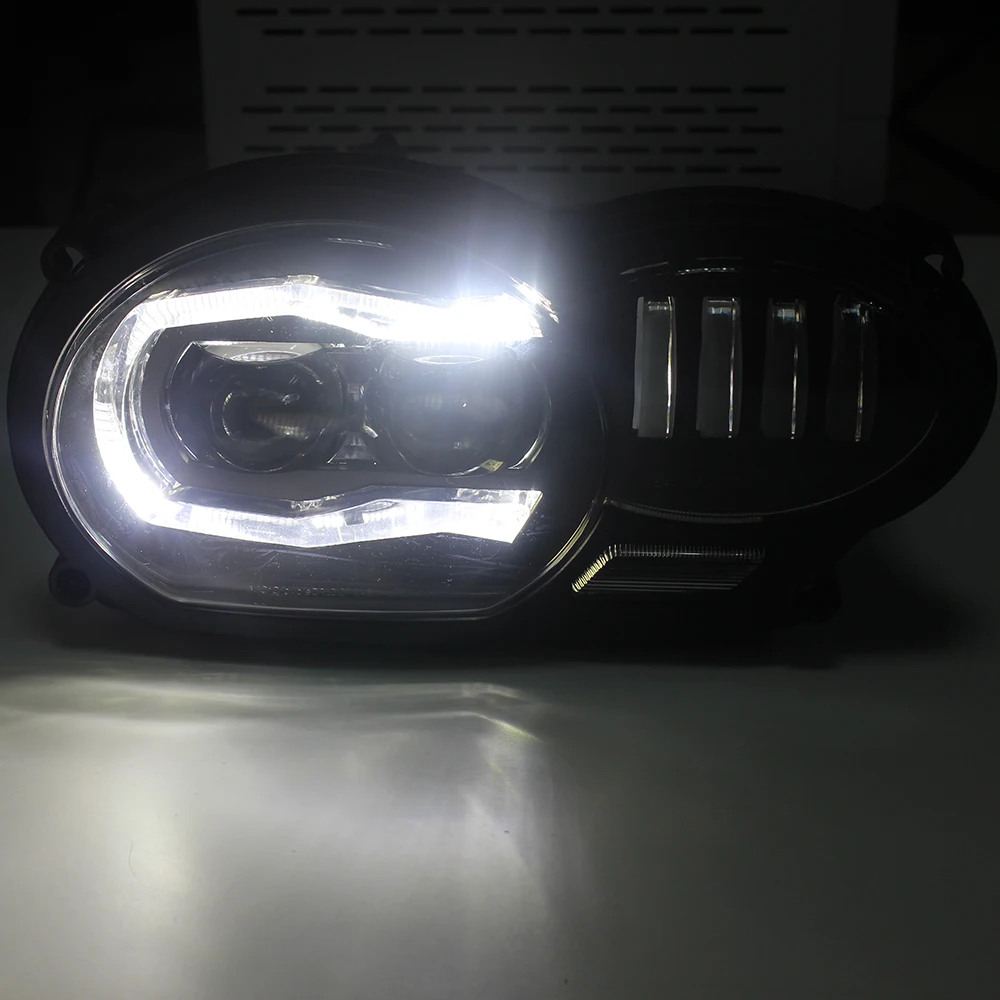 R1200gs LED головной свет для мотоцикла проектор для BMW R1200GS 2005-2012 R 1200GS ADV Adventure 2005-2013 мото задние фонари в сборе