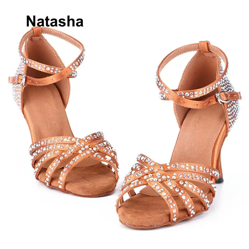 Наташа алмаз танцевальная обувь для взрослых женщин танцевальная обувь на высоком каблуке