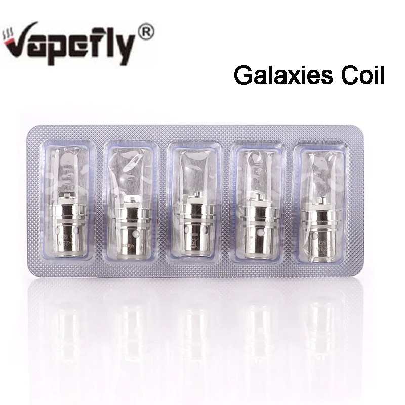 5 шт./лот оригинальная испарительная катушка галактик Vapefly 0 Ом сетчатая сменная