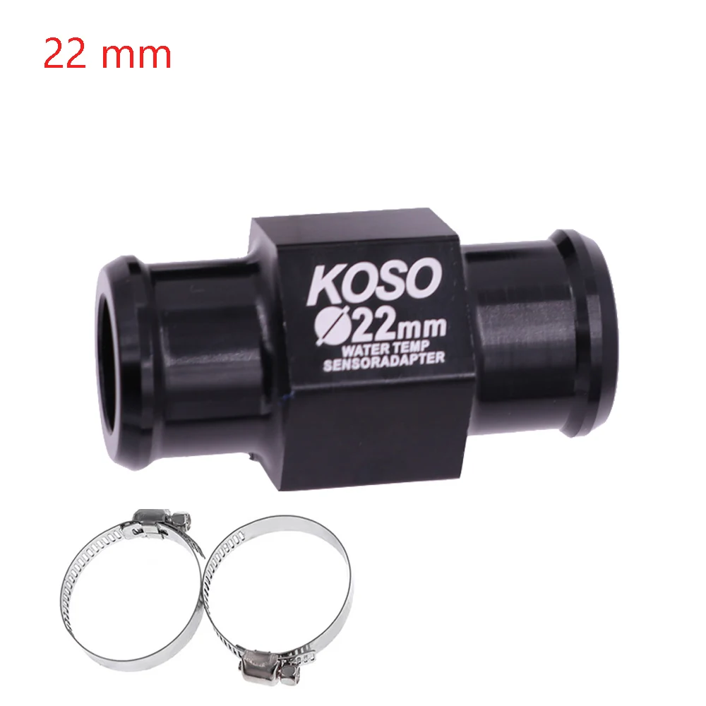 22mm Adapter Универсальный мотоциклетный шланг с датчиком температуры воды, адаптер датчика температуры с 18/22/30/32/36/38/40 - Цвет: 22mm Adapter