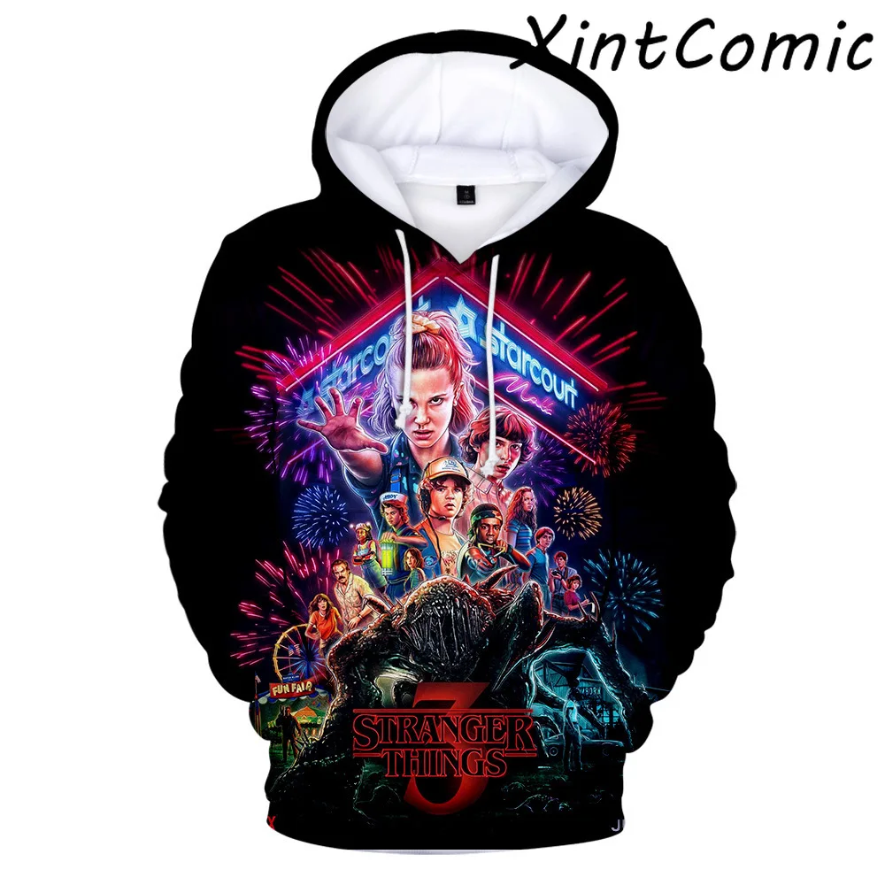Hoodie Stranger Things Hoodies Men Sweatshirt women/men Casual Stranger Things Sweatshirts Women Hoodie Kids Men's