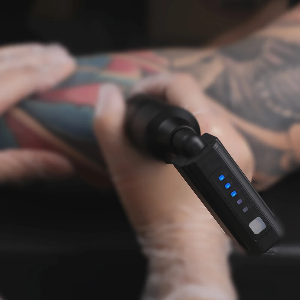 Новейший мини беспроводной источник питания для татуажа 1500 мАч RCA DC соединение доступное оборудование для татуажа перманентного макияжа для татуажа