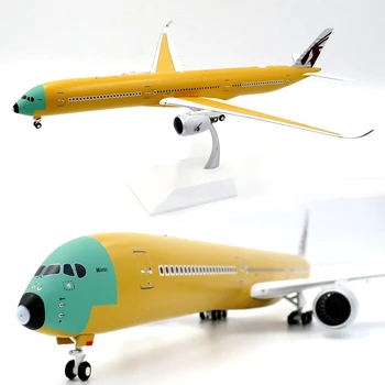 

fine Lh2089 1 / 200 Qatar a350-1000 f-wznr Airliner model Alloy collection model