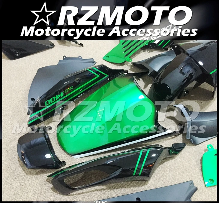 ABS мотоцикл обтекатель комплект для KAWASAKI ZX-14R 2006-2011 год кузов литьевая форма Магазин № 2203