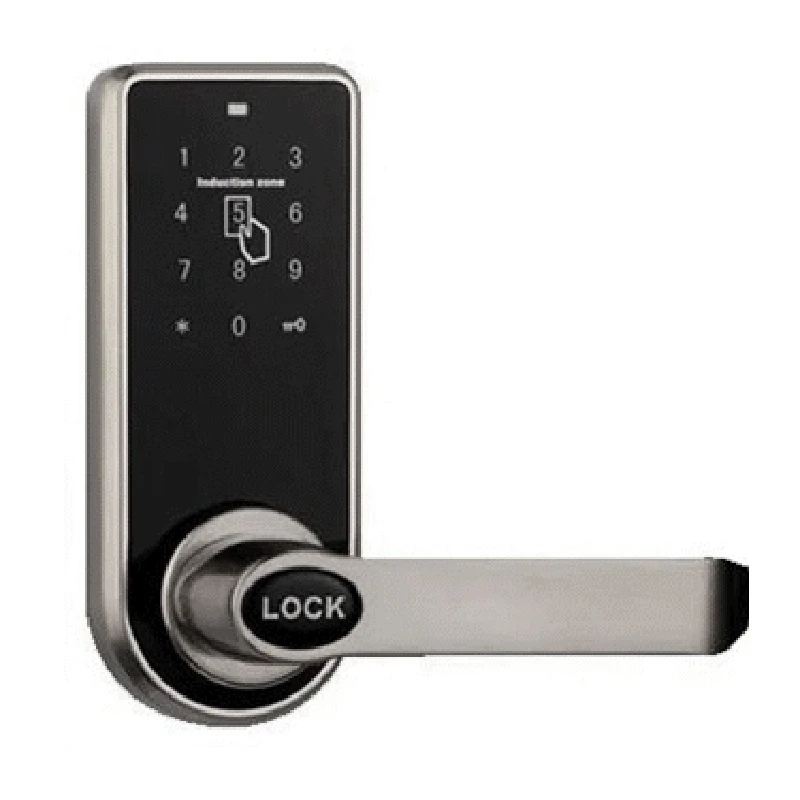 

OPQ-Smart Electronic Door Lock Code Lock Proximity Card Lock Mechanical Keys Contact Screen Keypad Digital Password Lock Keyless
