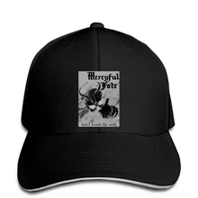 MERCYFUL FATE DON BREAK THE клятва Серая Бейсболка JUMBO с принтом KING DIAMOND Подарочный принт бейсбольная кепка в стиле хип-хоп футболки с капюшоном