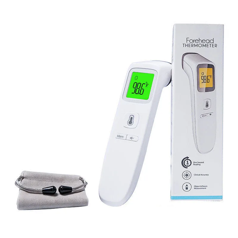 Non-Contact Digital Infrared Forehead Thermometer Medical Grade 1 Sec  Accurate