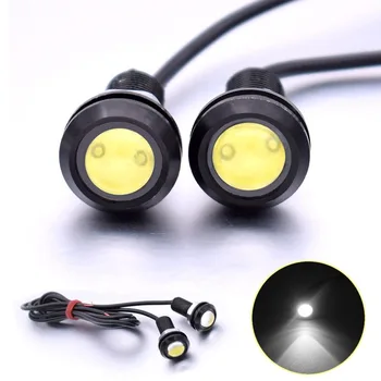 

2PCS Motorcycle Led Hawkeye Reversing Light DRL Waterproof Parking Signal Lamp Backward Steering Light