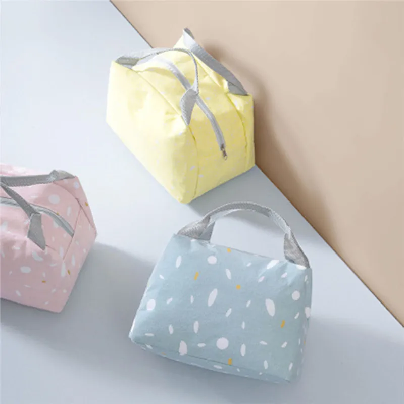 Vogvigo Portable Lunch Bag Thermal Insulated Lunch Box Tote Cooler Bag Bento Pouch Picnic Lunch Container Food Bags For Women