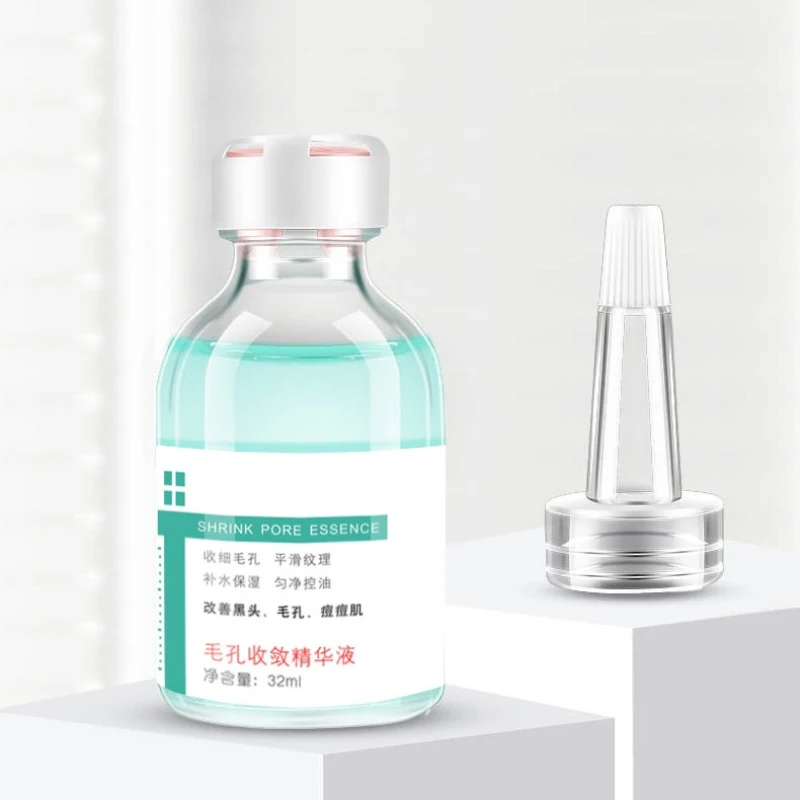 Pores Shrinking Essence Moisturizing Oil-Control Brighten Skin Color Pore Convergence Essence