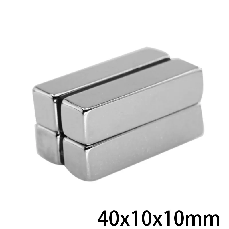 1 ~ 30 шт. 40x10x10 блок супер сильные магнитные магниты 40 мм * 10 постоянный неодимовый