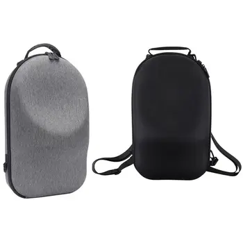 

2Pcs Hard Case Travel Case Protection Bag Carrying Case for Oculus Rift S Pc-Powered Vr Gaming Headset - Gray & Black