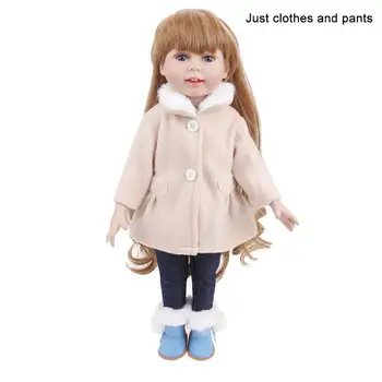 

New Fashion 18 Inch Doll Clothes Leisure Handmade Doll Toys Accessories Toys Kids Gift Girl Doll Outfit T1A0