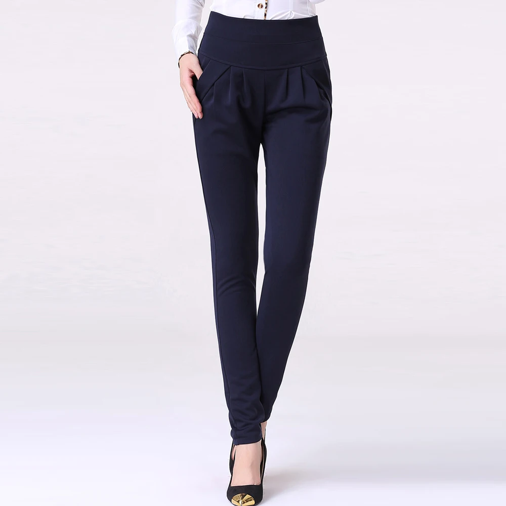 Pantalones mujer женские штаны-шаровары с высокой талией дамские офисные OL размера плюс брюки палаццо брюки Pantalon Femme ete спортивные штаны