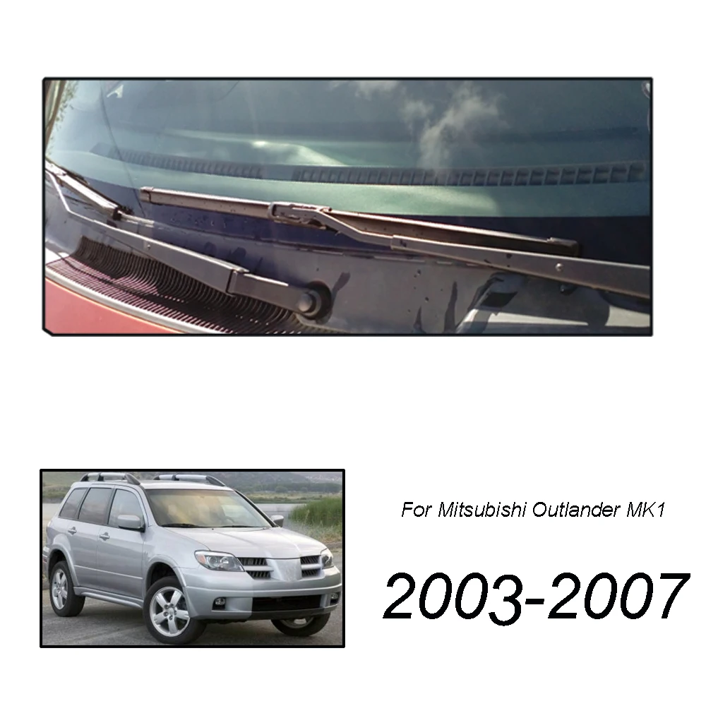 Чехол от ветра misima стеклоочистителей для Mitsubishi Outlander MK1 2003-2007 переднее заднее окно 2004 2005 2006