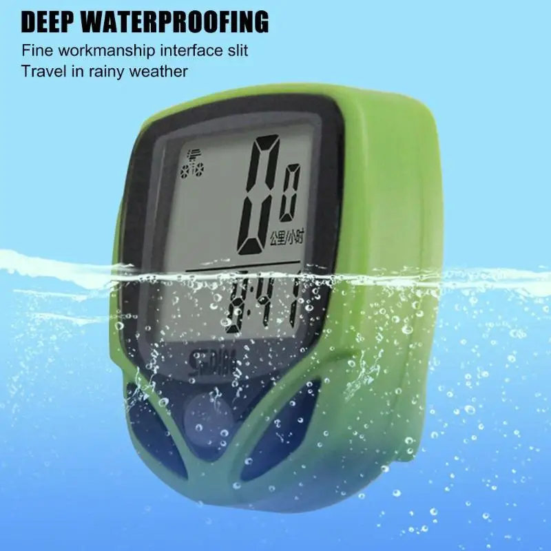 SunDing 548B водонепроницаемый велосипедный компьютер MTB велосипед код стол lcd одометр